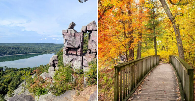This Quiet Wisconsin Town Is Home To One Of The State’s Most Spectacular Parks