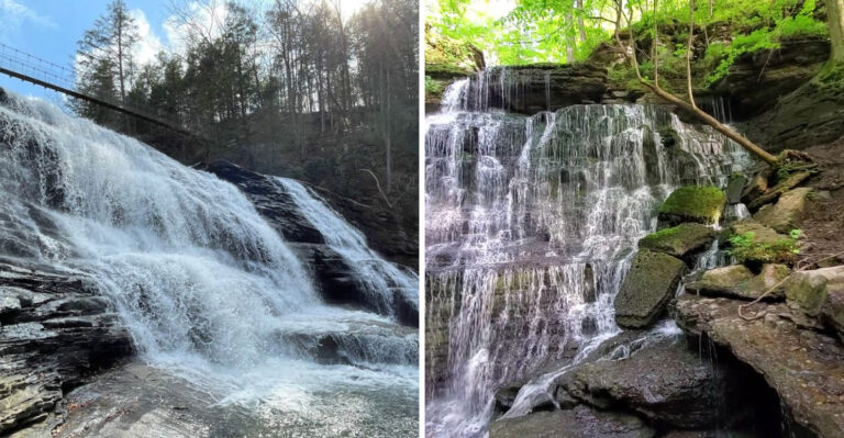 This Relaxing Road Trip Leads To 11 Magnificent Waterfalls In Tennessee