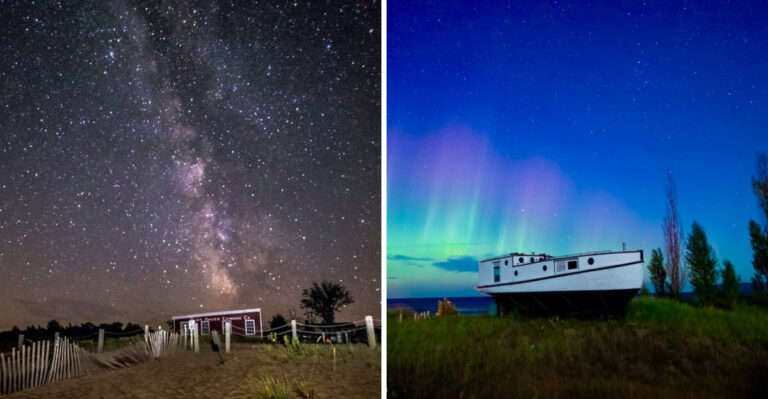 This Remote Corner Of Michigan’s Coastline Offers Night Skies You’ll Never Forget