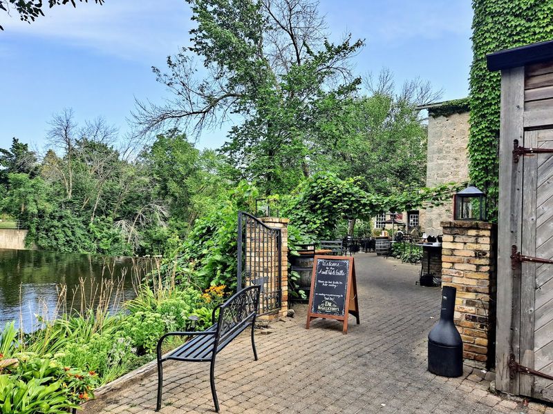 A Popular Cedarburg Restaurant Known For Scenic River Views