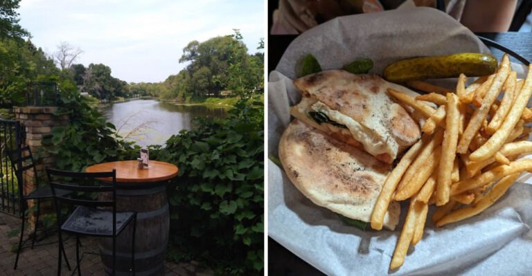 This Scenic Wisconsin Restaurant Pairs Great Food With Gorgeous Spring Views