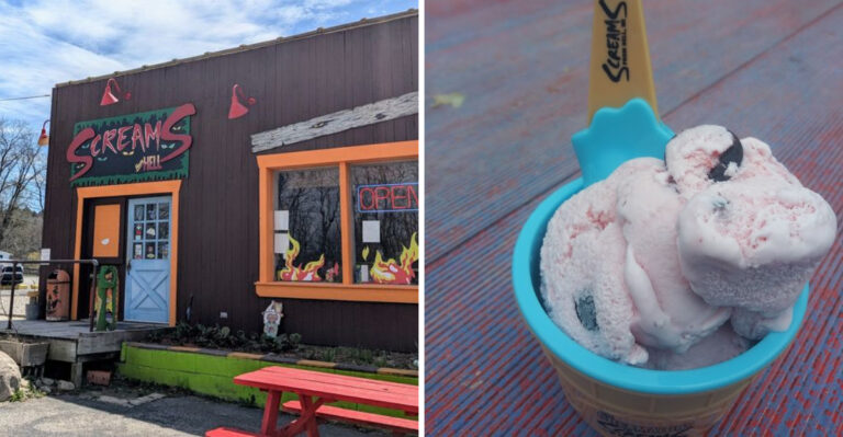 This Spooky Ice Cream Shop In Michigan With Mini Golf Is A Surprisingly Fun Experience