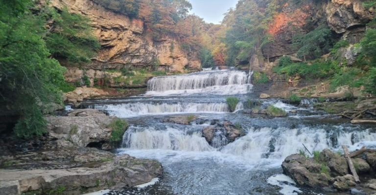 This Stunning 100-Foot-Wide Waterfall In Wisconsin Looks Like A Scene From A Dream
