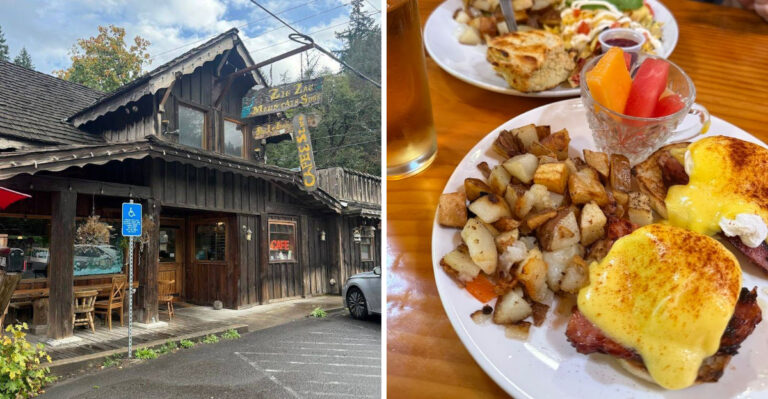 This Tiny Oregon Cafe Is Quietly Serving One Of The Best Eggs Benedict Around