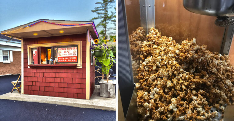 This Tiny Red Popcorn Stand In Illinois Has Been Serving A Taste Of Americana For 95 Years