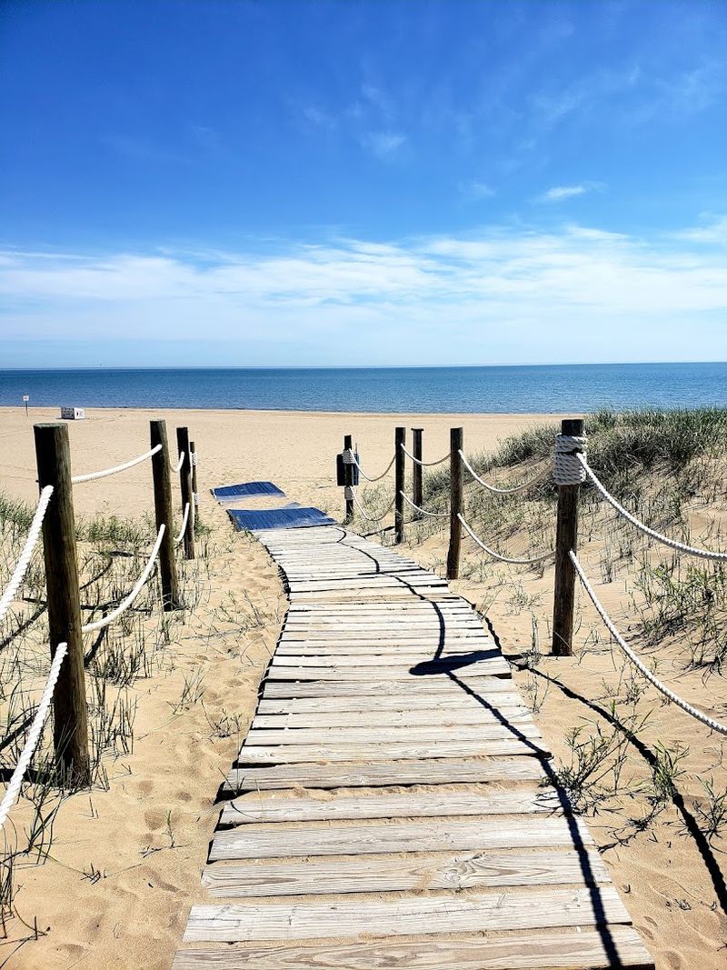 A Wide Stretch Of Sand That Feels Surprisingly Ocean-Like