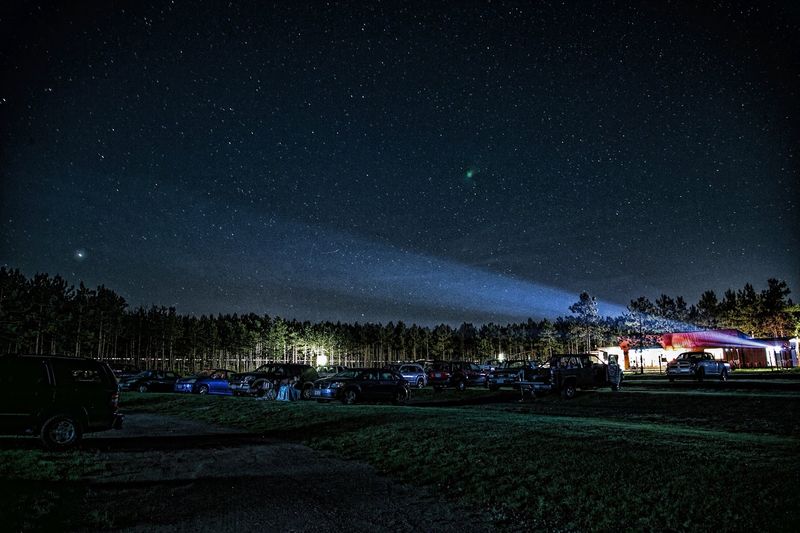 One Of The Few Remaining Drive-In Theaters In Wisconsin