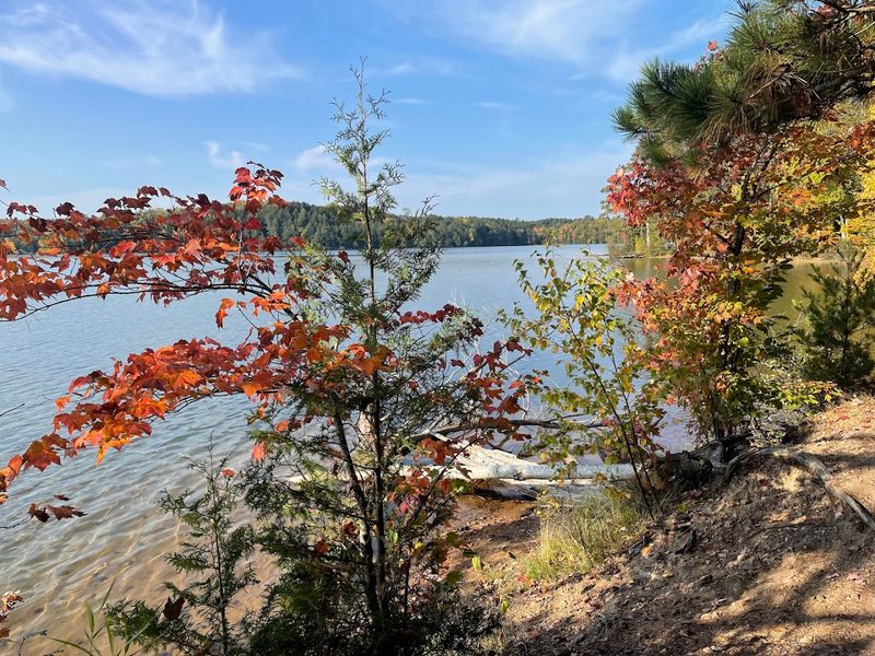 The Trail Sits Near The Shores Of Beautiful Star Lake
