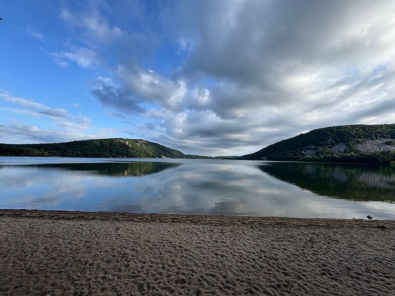 Devil's Lake Is A Popular Destination For Rock Climbers