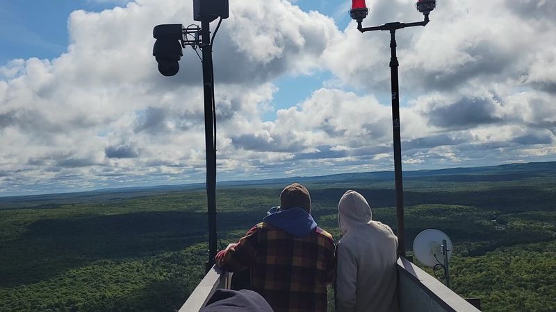 The Observation Deck Offers Sweeping Views Across Michigan And Wisconsin