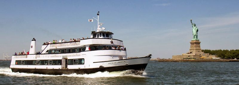 Take A Ferry Past The Statue Of Liberty And See One Of America's Most Iconic Landmarks