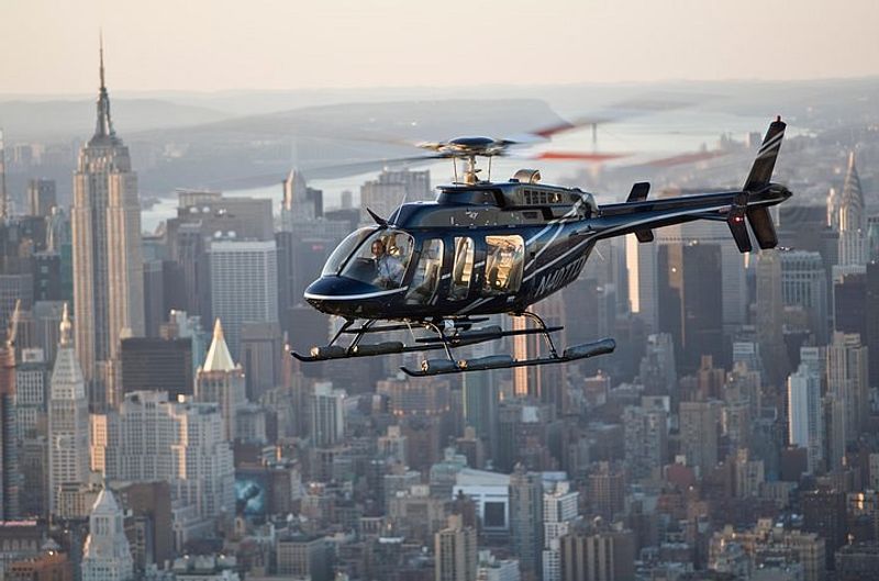 Take A Helicopter Tour Over Manhattan