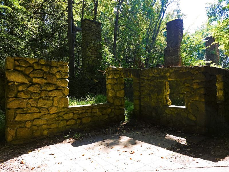 Standing Inside The Ruins Themselves