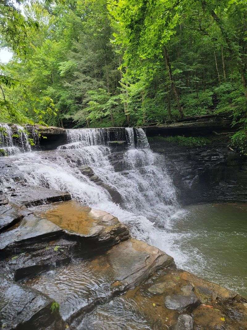 The Waterfall Along The Way Is Worth Stopping For
