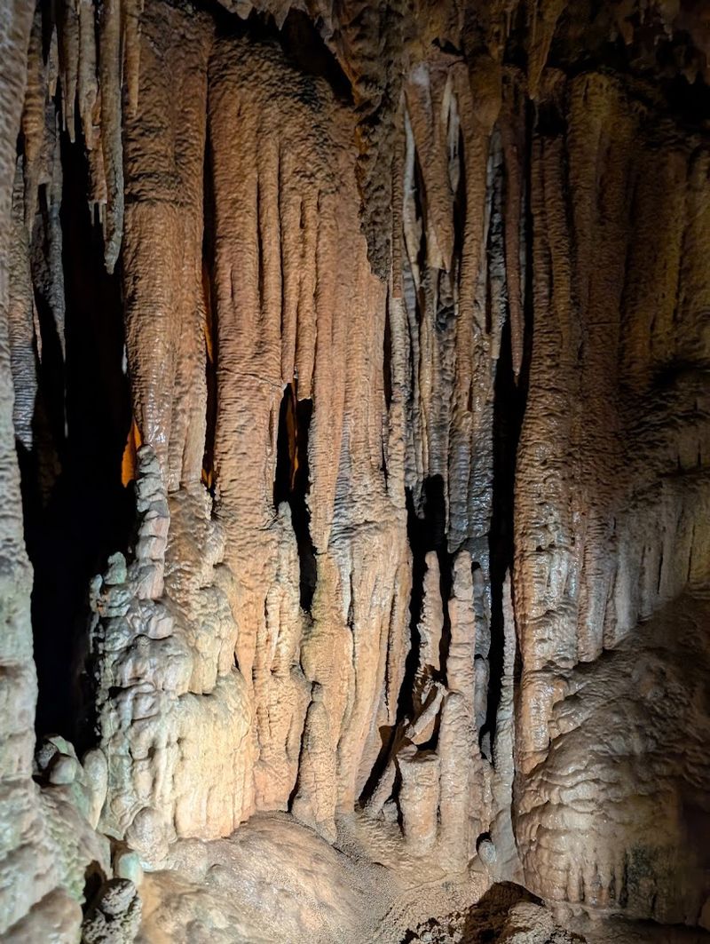 The Cave System Stays Cool Year-Round