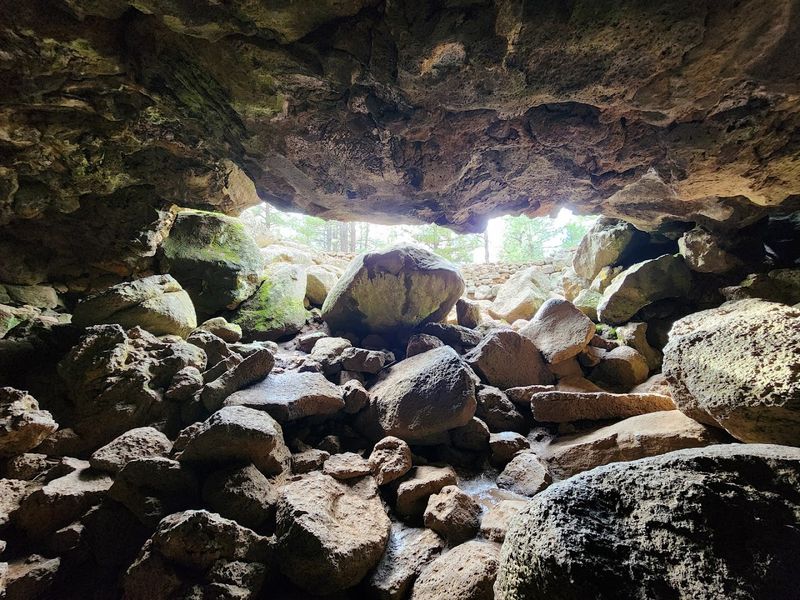 The Cave Floor Is Rugged, Uneven, And Part Of The Adventure