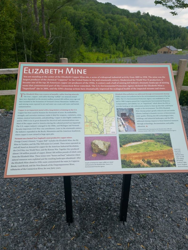 Elizabeth Mine, Strafford / South Strafford