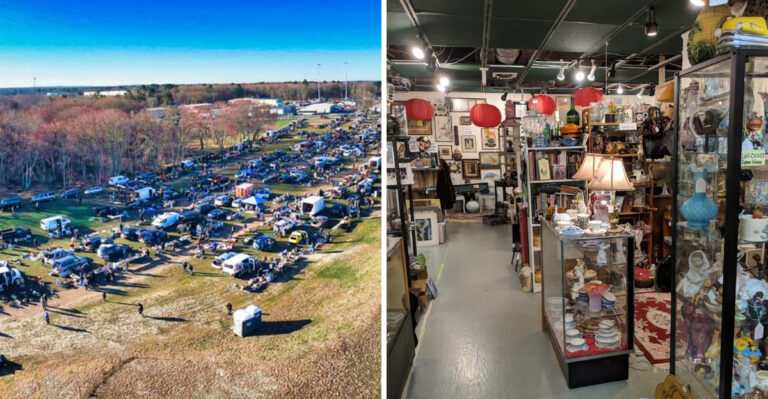 11 Massive Flea Markets In Massachusetts With Endless Treasures To Discover