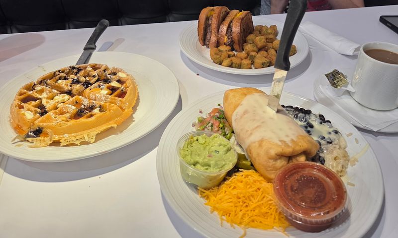 The Menu Is Enormous And Built For Every Craving