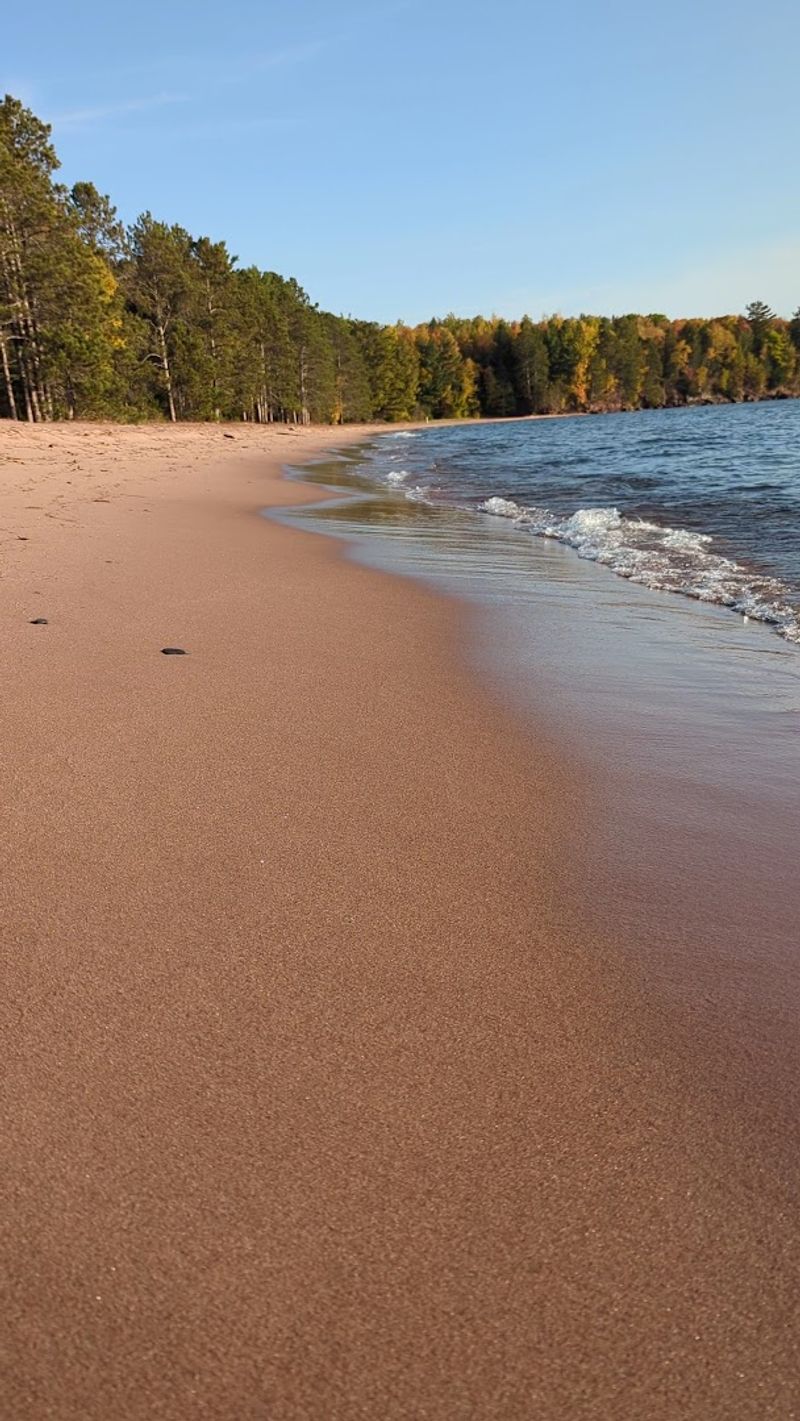 One Of Wisconsin's Most Peaceful Lakeside Beaches