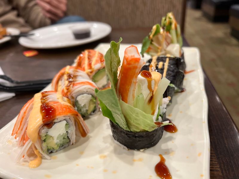 Fresh Sushi Made Right At The Station