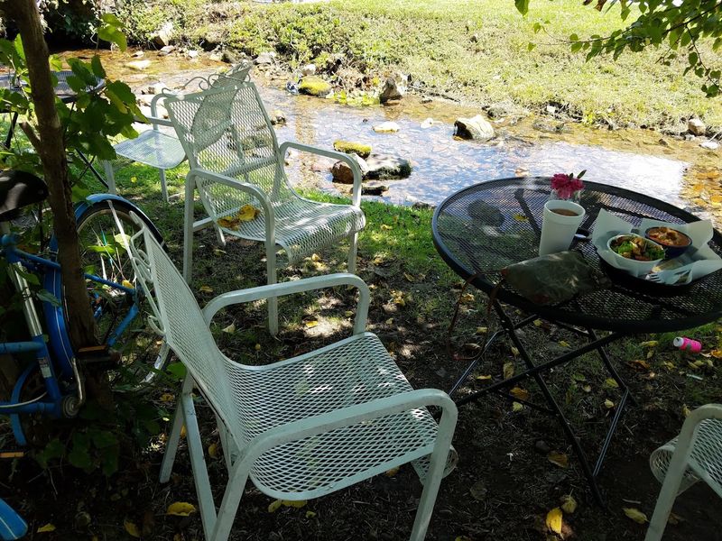 The Creek-Side Seating That Changes Everything