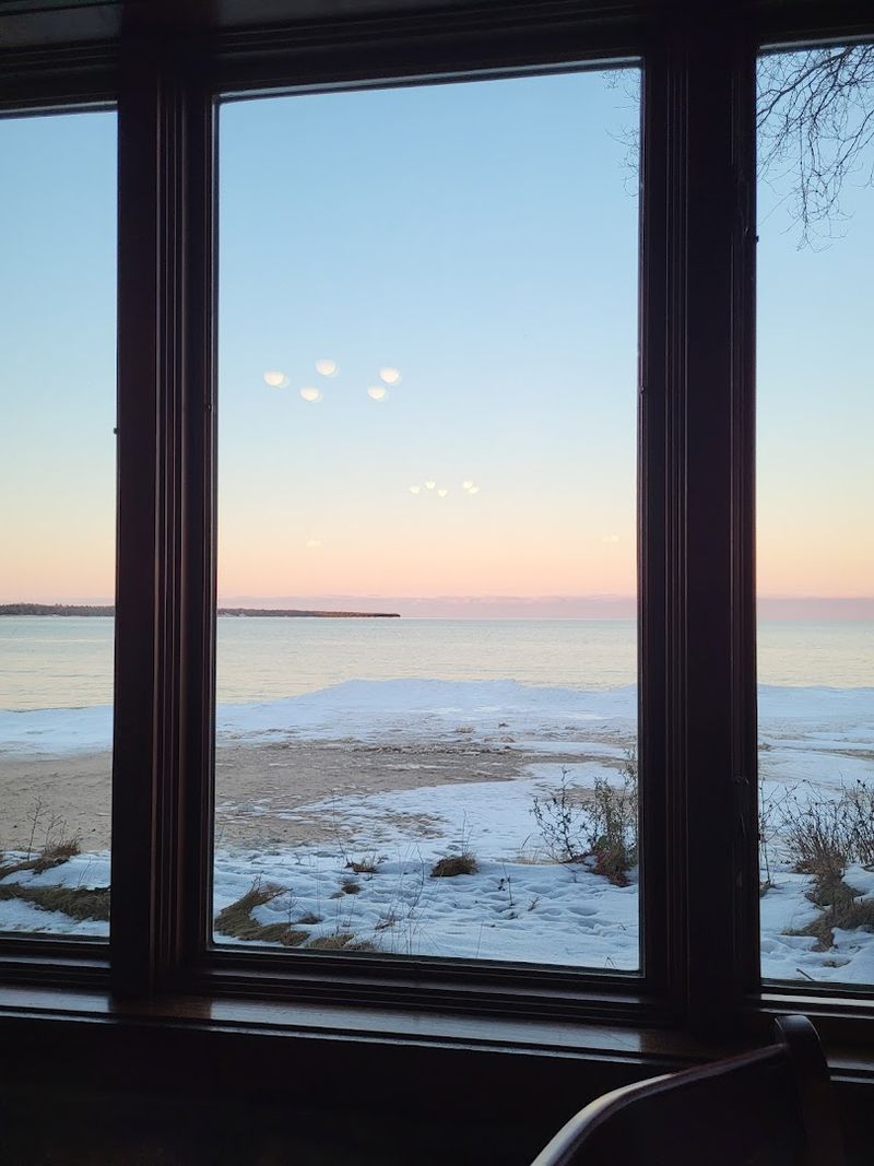 A Historic Lodge Overlooking Lake Michigan