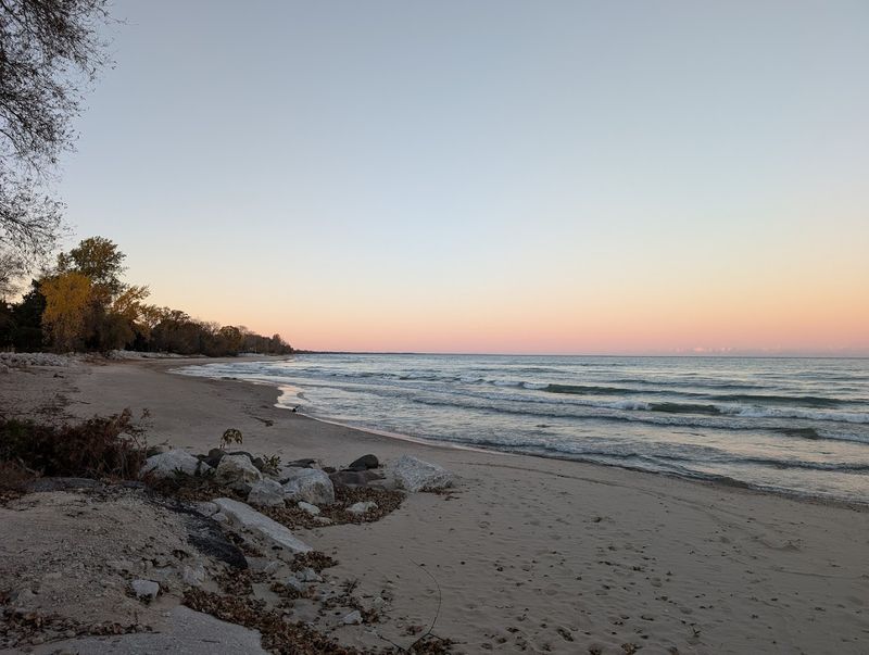 More Than A Mile Of Scenic Lake Michigan Shoreline