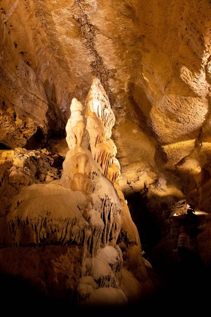 Stalactites And Stalagmites Formed Over Thousands Of Years