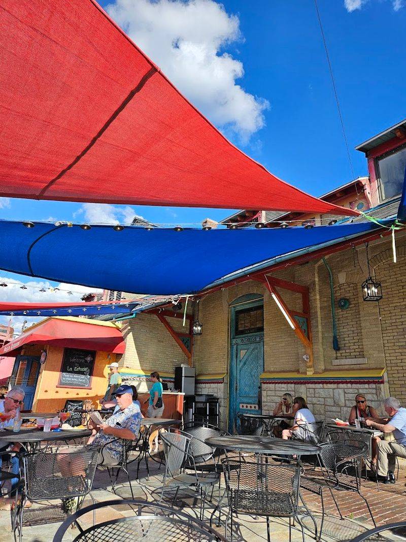 Outdoor Patio Seating Near The Historic Depot