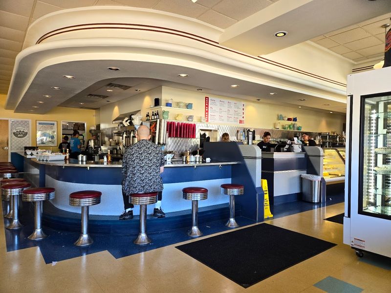 A Classic Diner Setting That Adds To The Experience