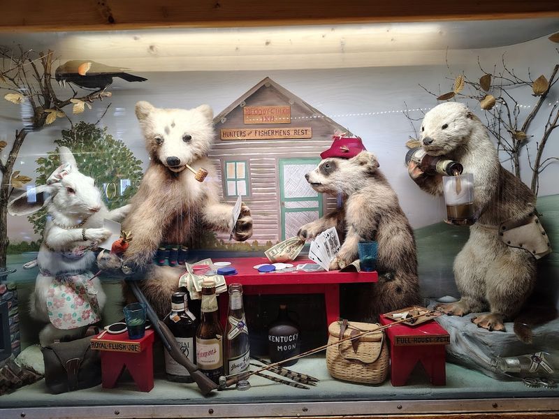 Inside You'll Find One Of Wisconsin's Most Unusual Collections Of Taxidermy
