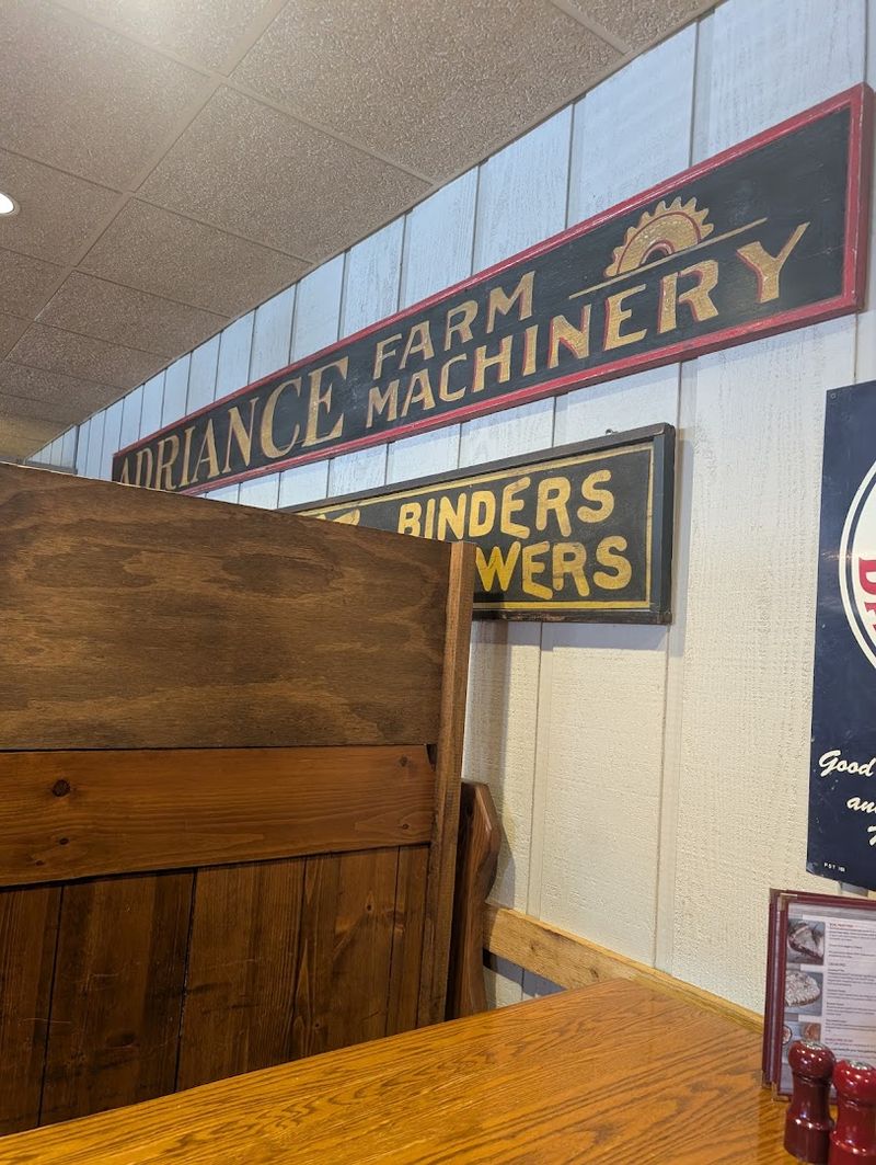 Farm Memorabilia And Vintage Equipment On Display