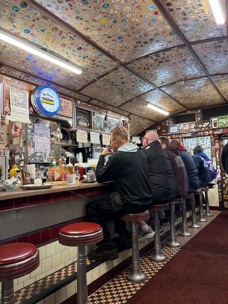 The Atmosphere Inside Is Authentically Old-School