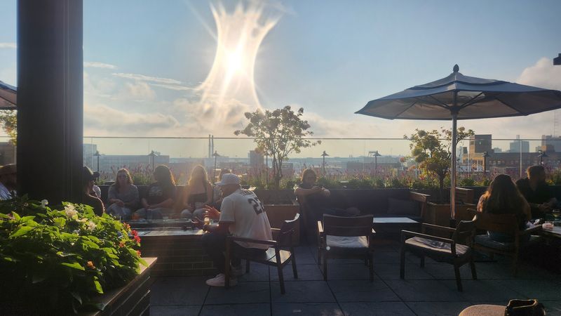 A Lake Michigan Backdrop That Changes Throughout The Day