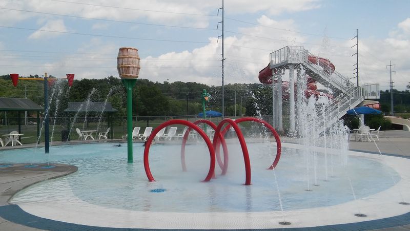 A Splash Pad Designed With The Youngest Visitors In Mind