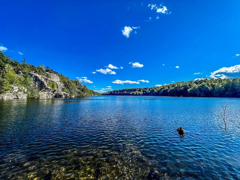 Lake Awosting And The Reward Of A Longer Walk