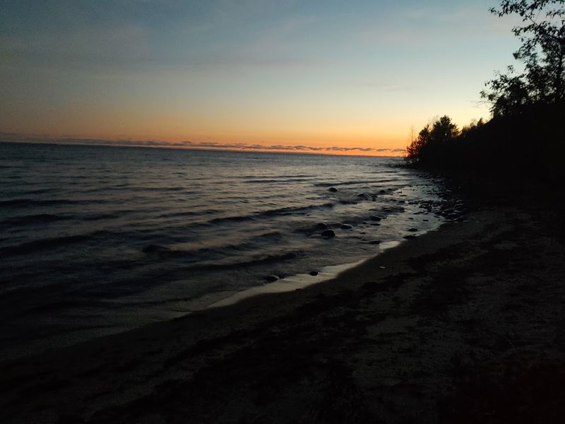 Dark Sky Preserve And Stargazing Above Lake Huron