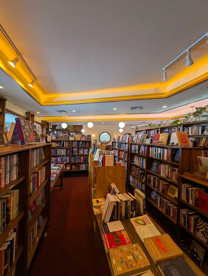 Shelves Filled With Carefully Selected Titles