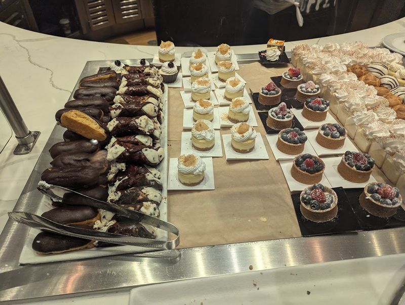 The Dessert Bar That Closes Out The Meal Strong