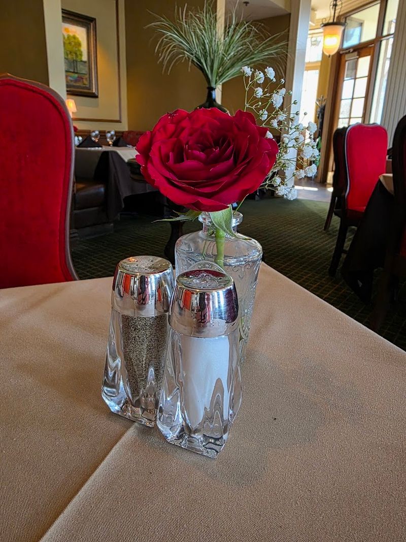 The Antique-Filled Interior Creates A Warm Atmosphere