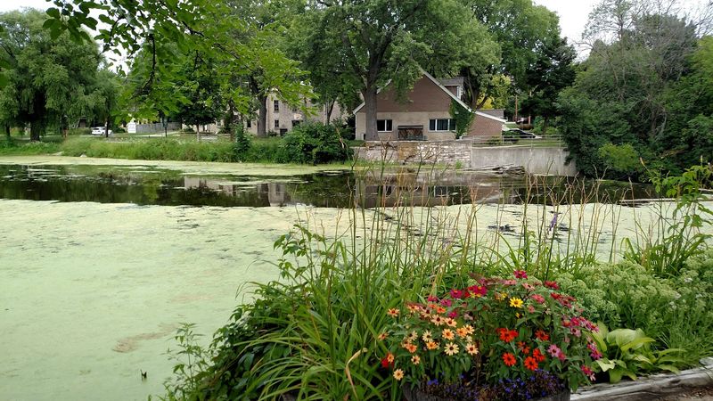 The Historic Cedarburg Covered Bridge Nearby