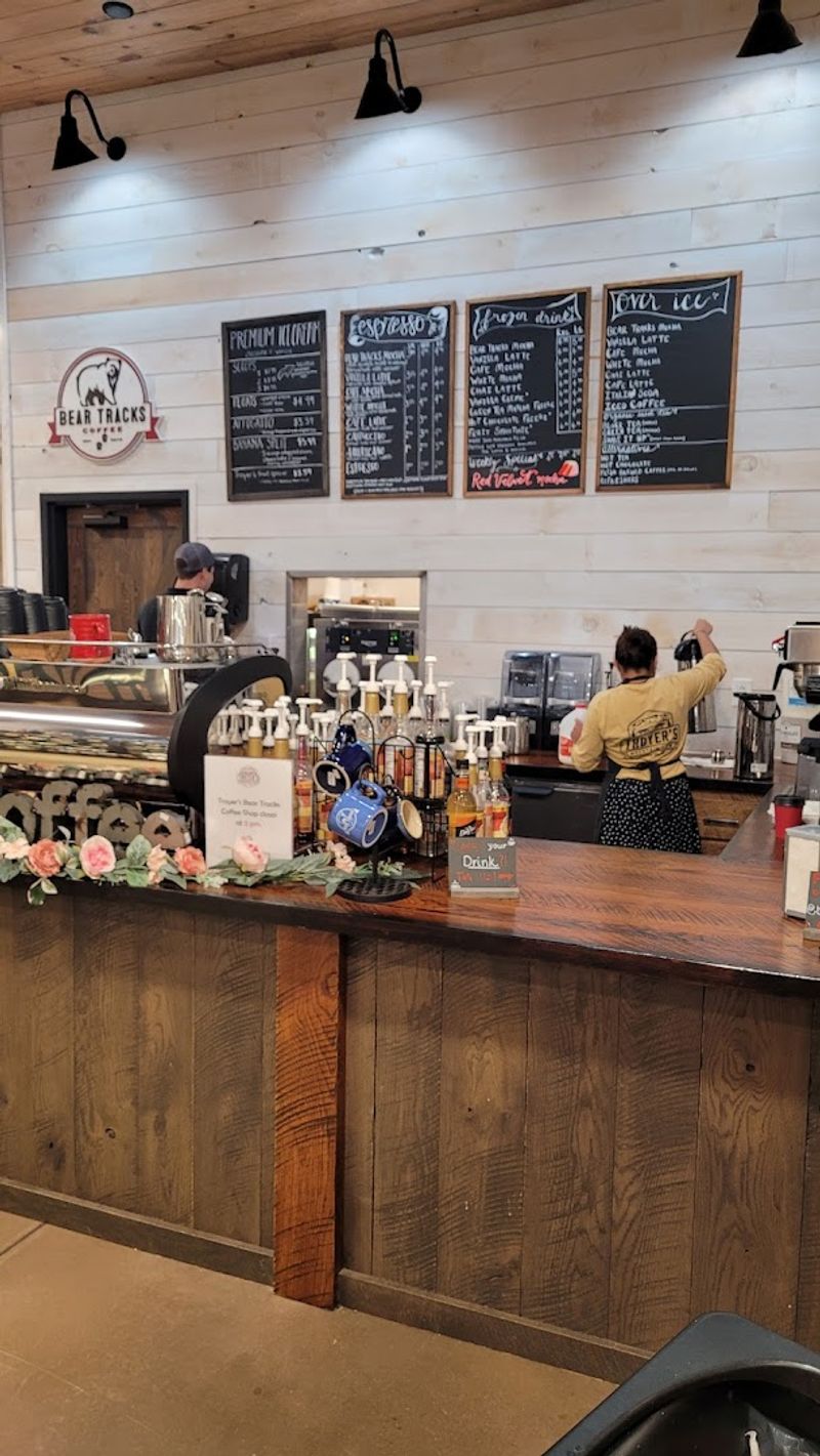 Bear Track Coffee Shop Inside The Market