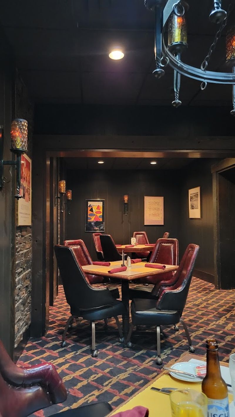 The Dining Room Feels Frozen In The Best Way Possible