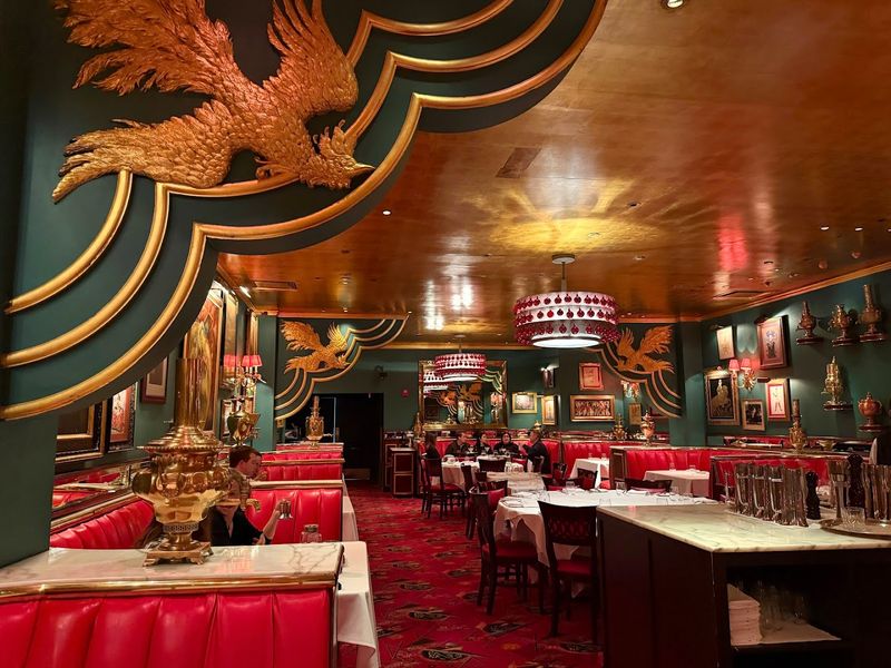 A Room That Looks Like A Faberge Egg Decided To Become A Restaurant