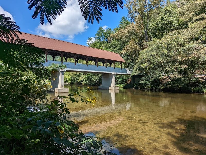 Historic Townsend/Sunshine Covered Bridge, Townsend