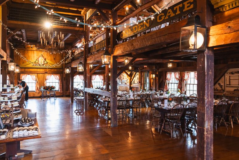 The Atmosphere Inside The Dining Rooms