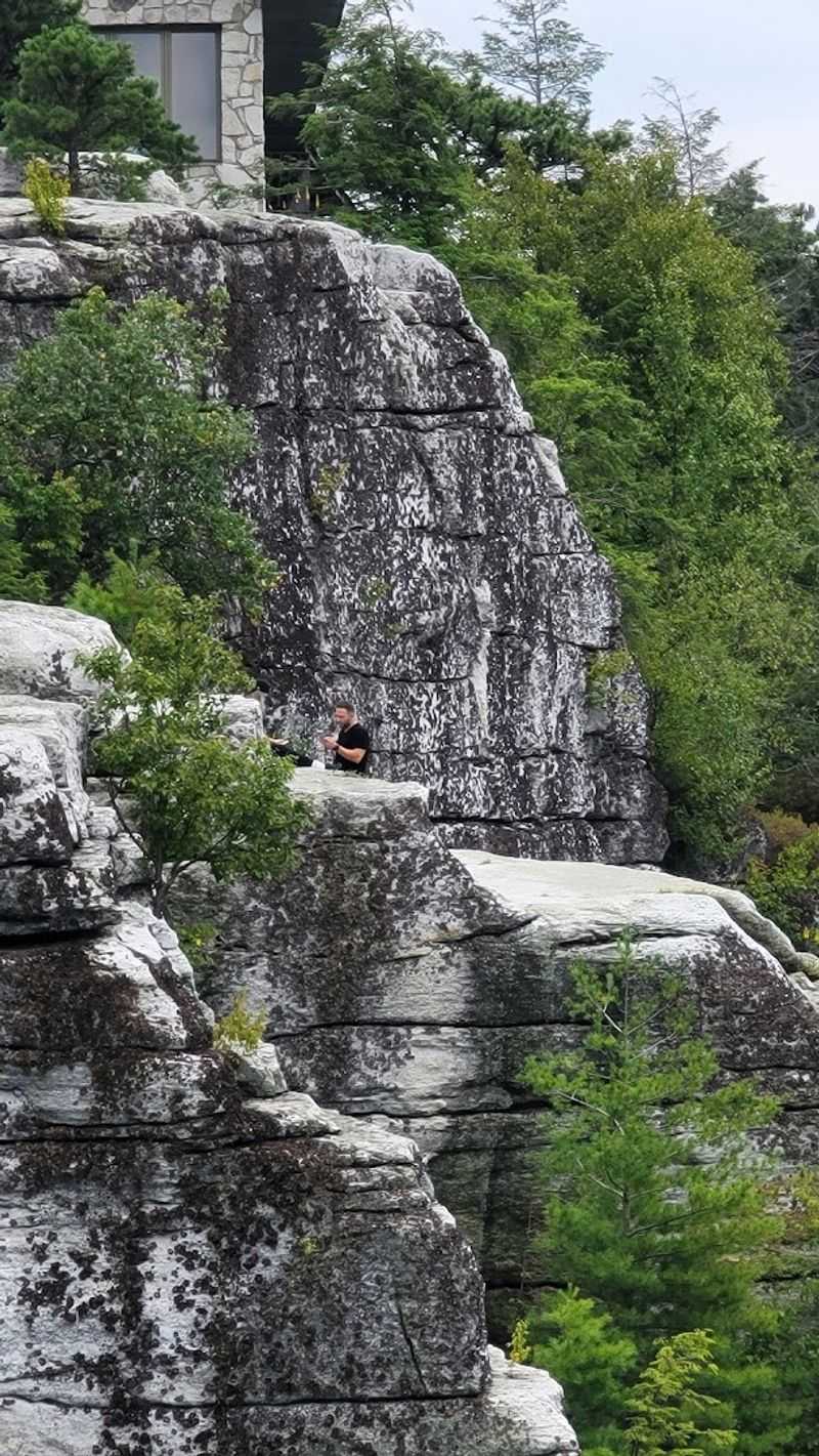 Rock Climbing On The Shawangunk Ridge