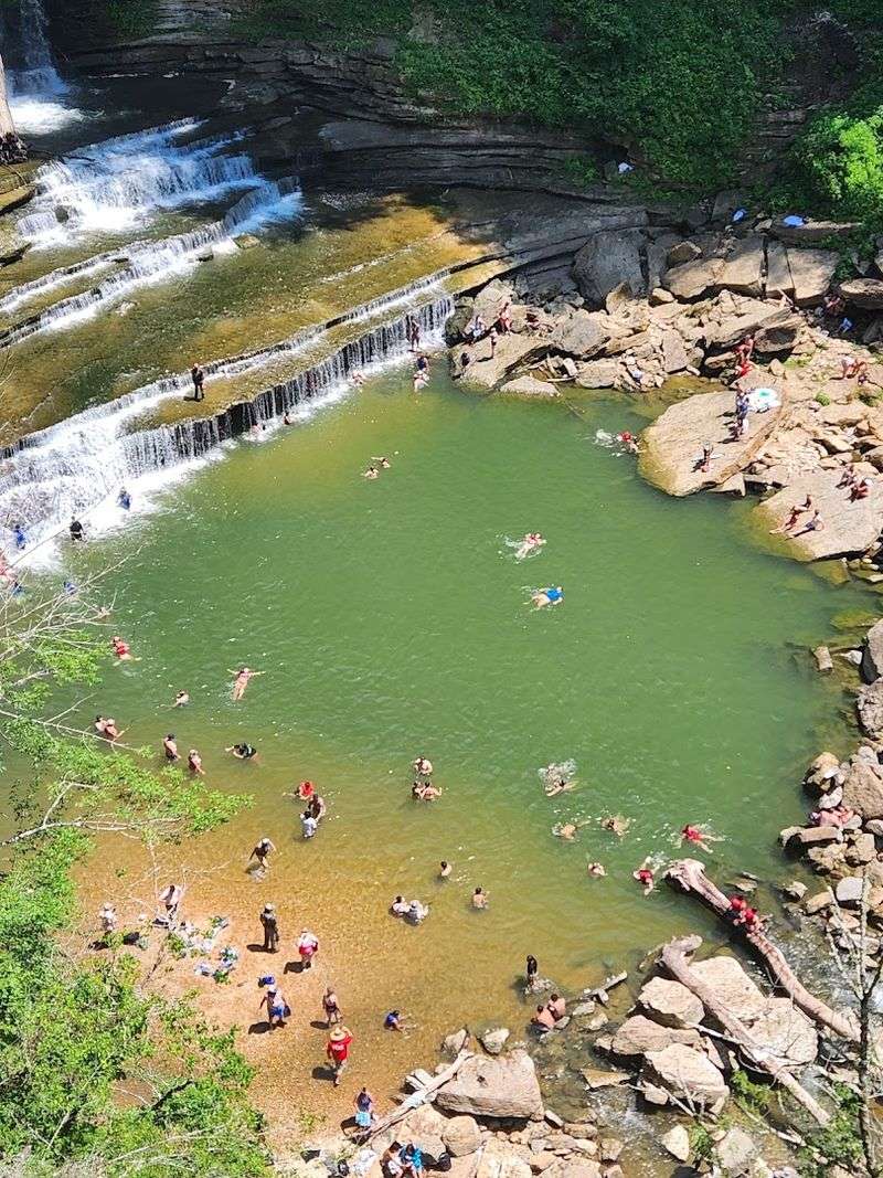 Swimming Inside A Gorge Feels Like A Different Planet