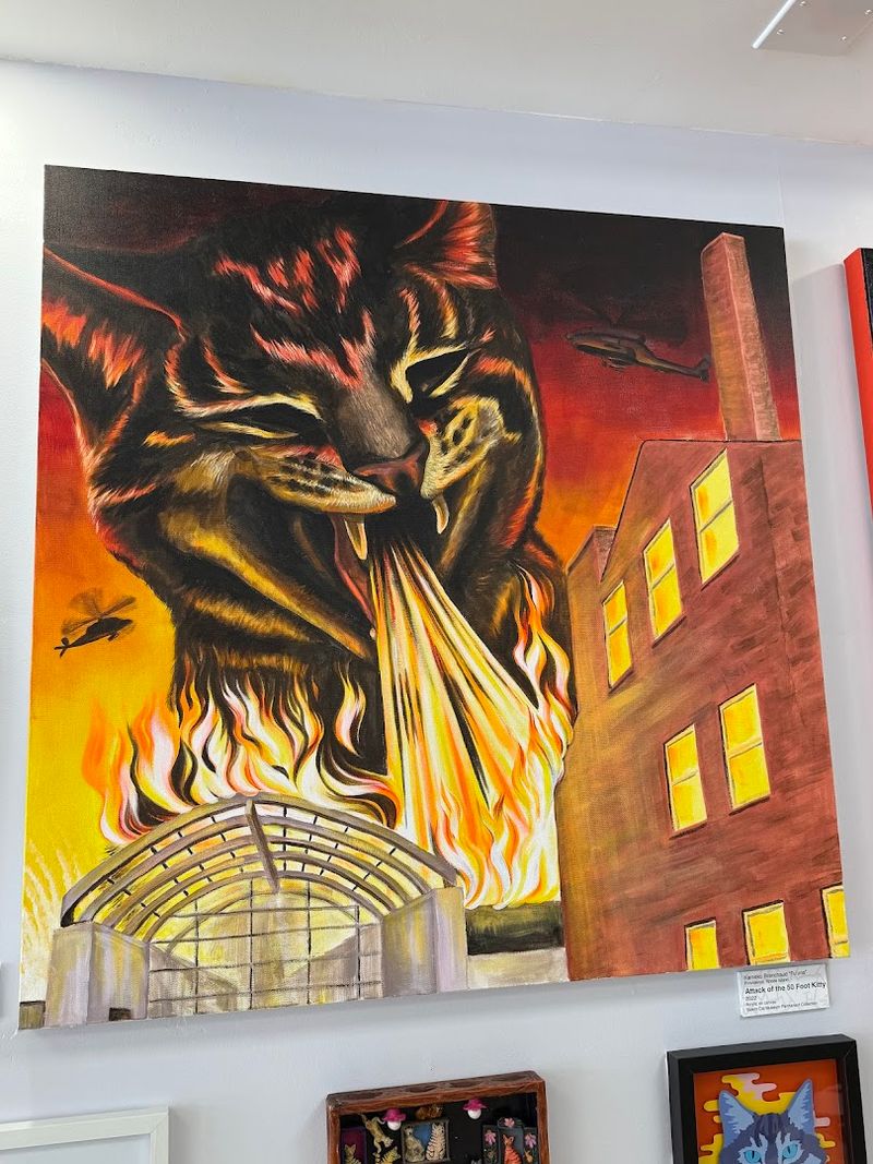Two Hundred Works Of Art And Every One Features A Cat